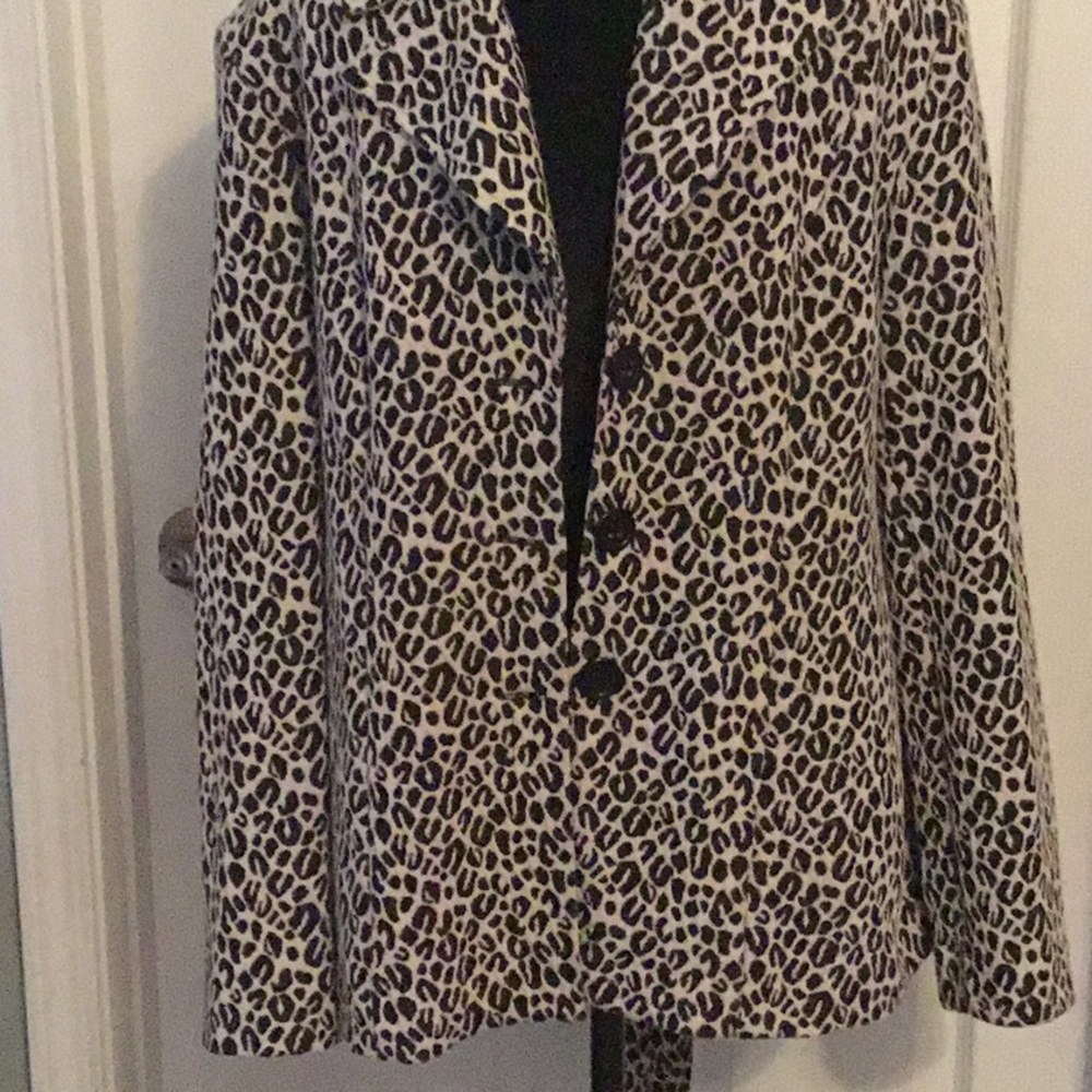 Leopard Print Jacket - image 3